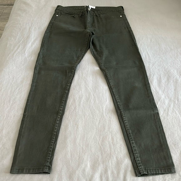 Waxed Skinny Belle Jean - Mango - Picture 1 of 4